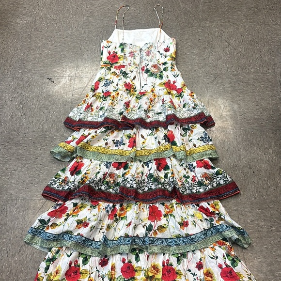 Alice + Olivia Valencia Floral Print Dress - Picture 5 of 8